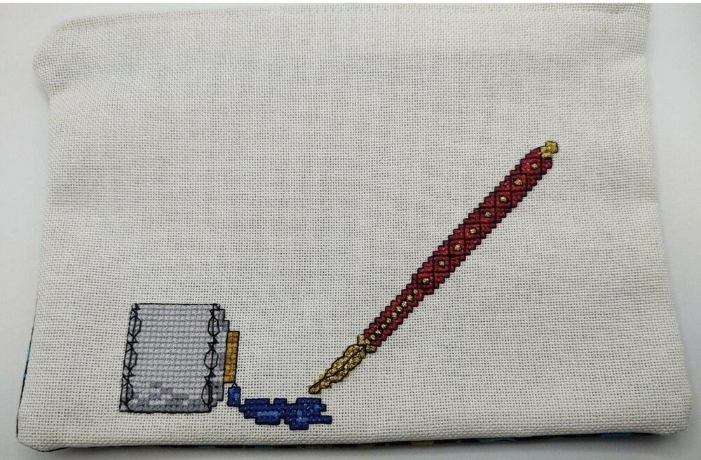 Pen or Pencil Bag - Handmade Gift for a Writer or Artist!